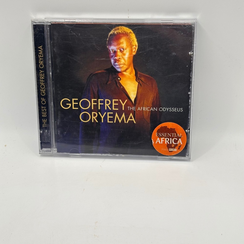 Geoffrey‎ Oryema The African Odysseus Best Of CD 2002 Wrasse World Music NM